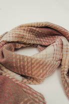 Étole carreaux rose tartan | Elora