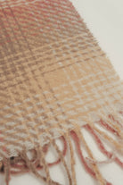 Étole carreaux rose tartan | Elora