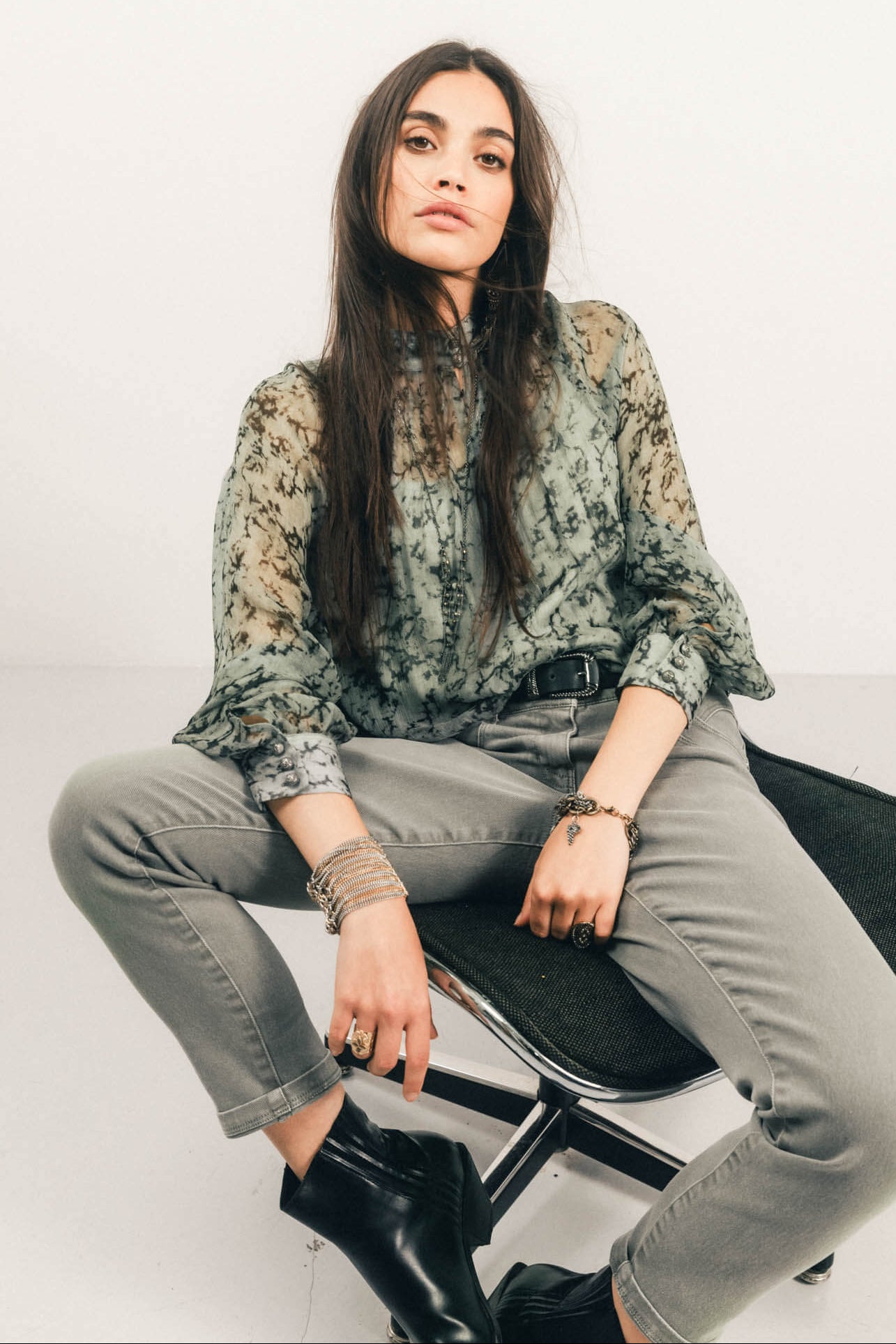 Pantalon jade coupe slim | Elora