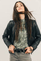 Blouse et débardeur imprimé jade | Elora