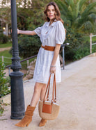 Robe broderie anglaise écrue | Elora