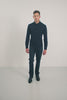 Chemise maille navy confort | Elora