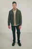Blouson kaki velours côtelé | Elora