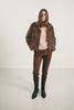 Blouson réversible léopard wild chic | Elora