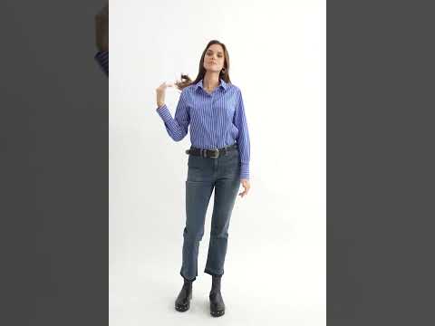 Jean bootcut bleu | Elora