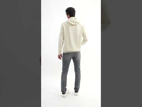 Sweat à capuche écru | Elora