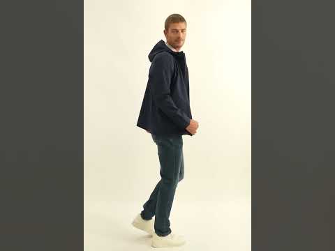 Parka coupe vent navy | Elora