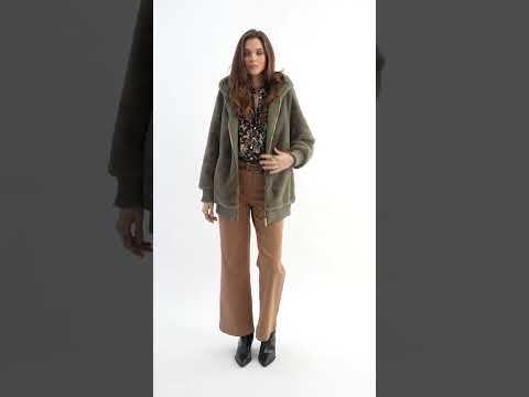 Manteau réversible bronze | Elora