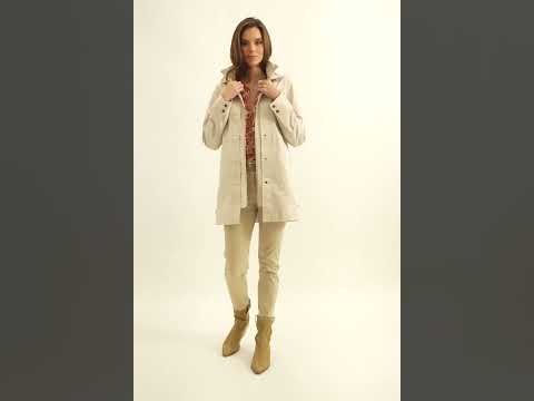 Parka longue sable | Elora