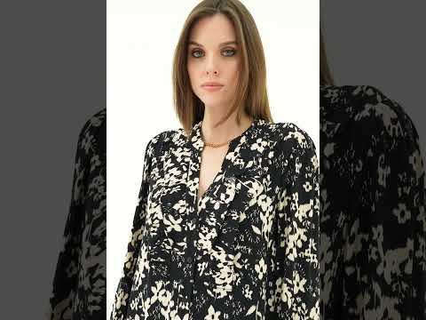 Robe courte imprimé floral | Elora