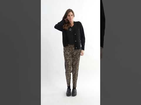 Cardigan coloris noir | Elora