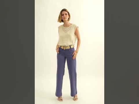 Pull façon dentelle écru | Elora