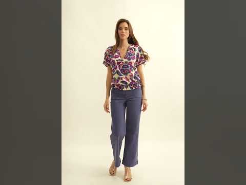Blouse imprimé multico | Elora