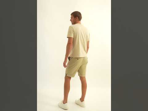 Short gaufré beige | Elora