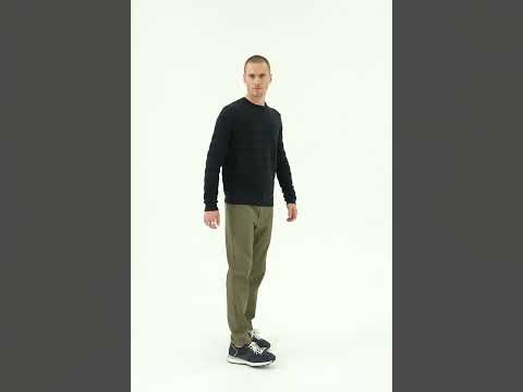 Pull effet rayé navy | Elora